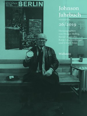 cover image of Johnson-Jahrbuch 26/2019